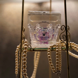 ティアラ型キャンドルホルダー付 こぼれおちる宝石のよう ジュエリーキャンドルジェルキャンドル 6枚目の画像