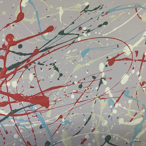 ジャクソンポロックのオマージュ 2 絵画 Hirofumi Sanada Art 通販