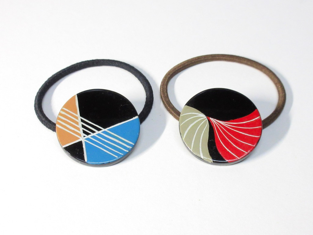 漆ヘアゴム（丸）