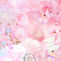 ♡優しい桜色の世界へ♡ アート 1枚目の画像
