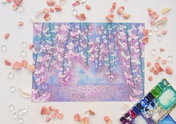 【原画】桜の呼吸　●クーポン利用不可 6枚目の画像