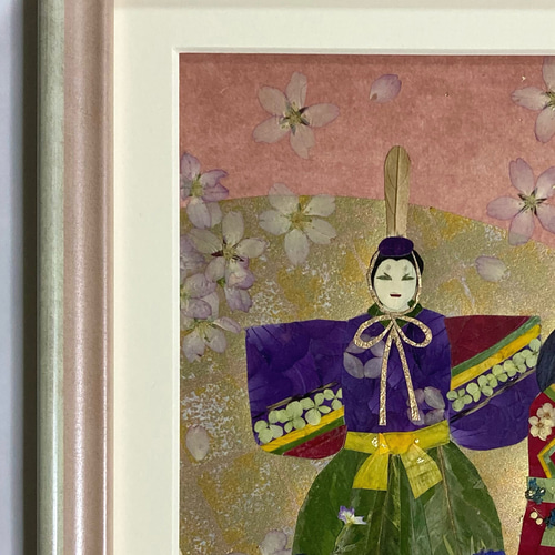 桜ハンドメイド2024 押し花 押し花額 お雛様 ひな人形 その他 桜ハンドメイド2024 押し花 押し花額 お雛様 ひな人形 その他