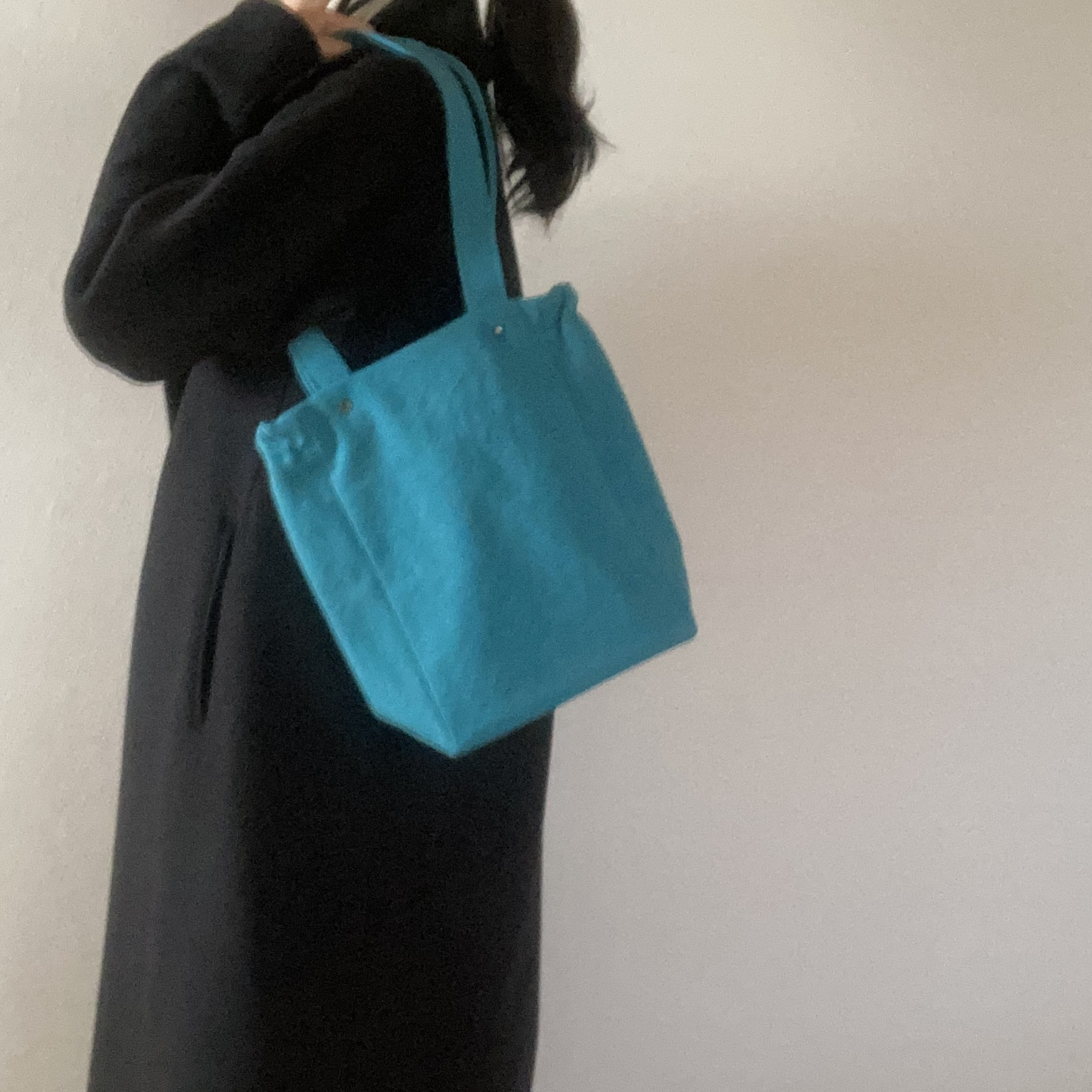 ギャザートート：Notebook（セルリアンブルー）