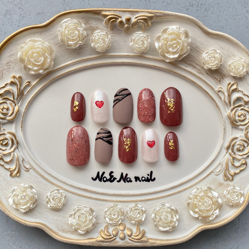 チョコ。 ネイルチップ 715de12efd520600c5313908823472