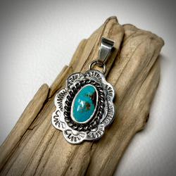 ローンマウンテン　ターコイズ　シルバー　ネックレス　# インディアンジュエリー ローンマウンテン ターコイズ トルコ石 シルバー ネックレス