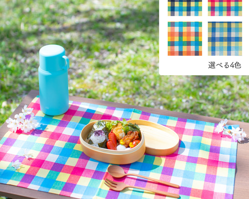 めるめ★ファミチェック&ダンガリー巾着&ランチョンマット計8点　入園入学 めるめ☆ファミチェック&ダンガリー巾着&ランチョンマット計8点 入園