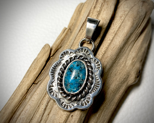 ペルシャン ペルシアン ターコイズ トルコ石 シルバー ネックレス