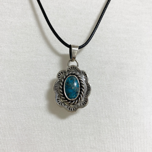 ペルシャン ペルシアン ターコイズ トルコ石 シルバー ネックレス