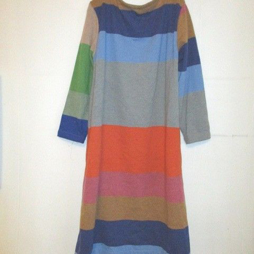 ANDMARY ボーダーニットワンピース ANDMARY ボーダーニットワンピース