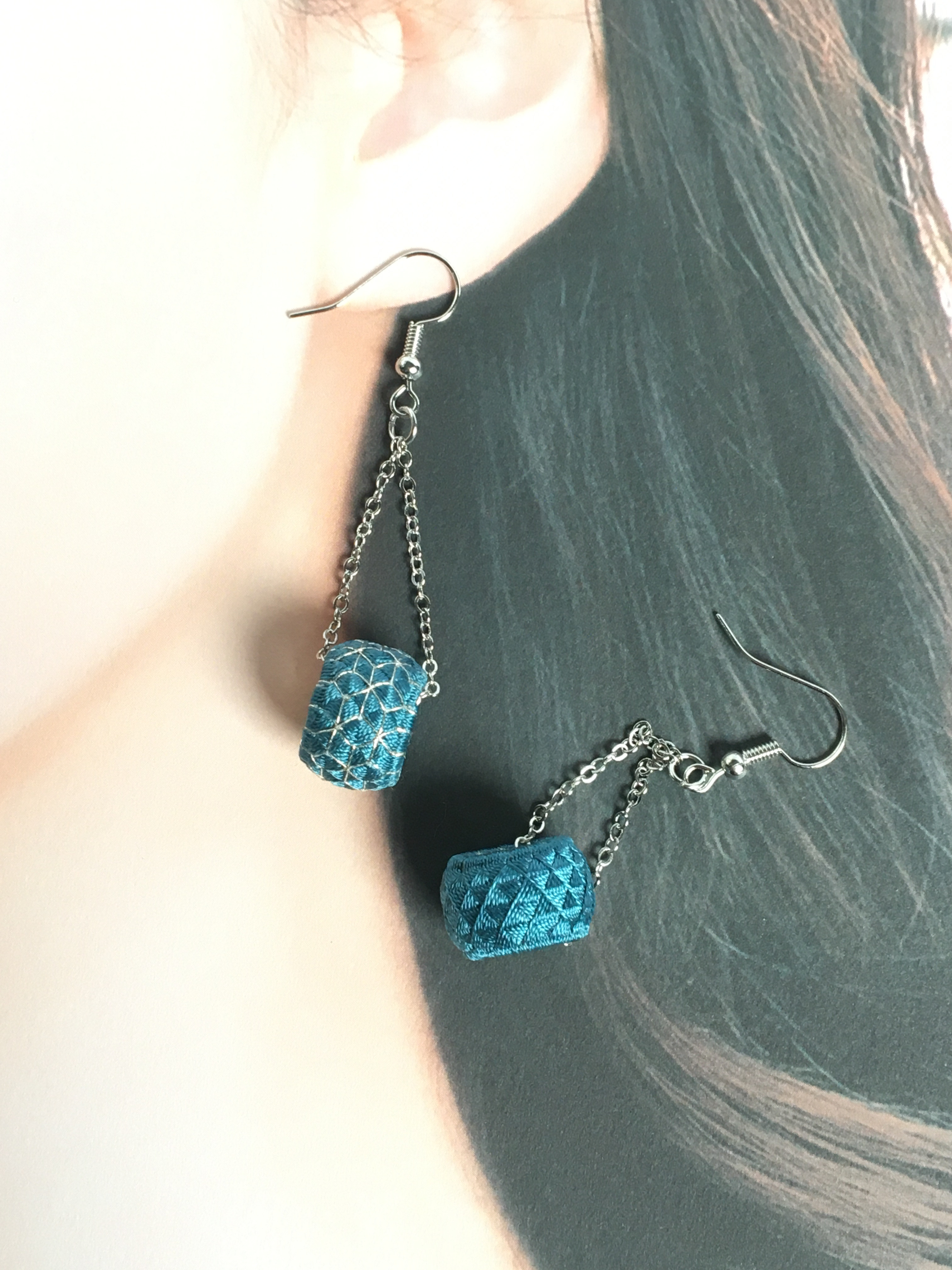 加賀ゆびぬきイヤリング・ピアス　170　麻の葉と。。。