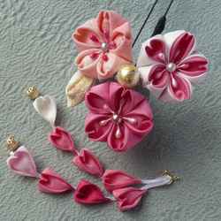 つまみ工房純 パピリーヒルズ puppilyhills コラボかんざし桜限定品 つまみ工房純 パピリーヒルズ puppilyhills コラボかんざし桜限定品