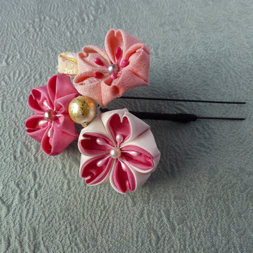 つまみ工房純 パピリーヒルズ puppilyhills コラボかんざし桜限定品 つまみ工房純 パピリーヒルズ puppilyhills コラボかんざし桜限定品