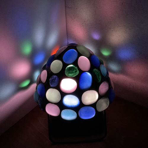 色が変わる！きのこのイルミネーションランプE 電池式 LED