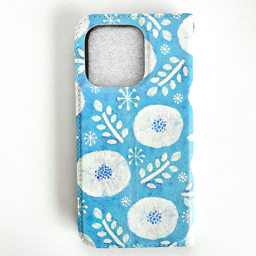 猫絵「エキゾチックショートヘア」帯ナシ手帳型スマホケース iPhone