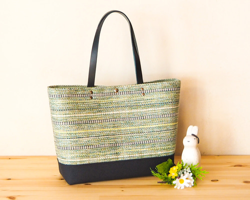 パネル生地ハンドメイドバッグ♡ パネル生地トートバッグ◇ハンドメイド - メルカリ