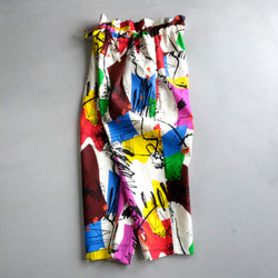 非洲蠟印氣球褲畫家 第2張的照片