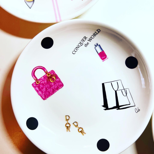 Dior皿 5枚セット 取り皿 中皿 25nico☺︎pon 通販 15301915 Dior皿 5枚セット 取り皿 中皿 25nico☺︎pon 通販 15301915