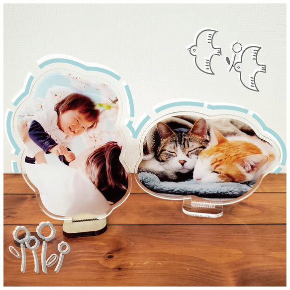 ☁️もくもくあくすた☁️ オリジナル アクリルスタンド アクスタ  