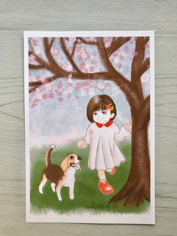 お花の妖精シリーズポストカード×５枚組 6枚目の画像