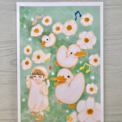 お花の妖精シリーズポストカード×５枚組 5枚目の画像