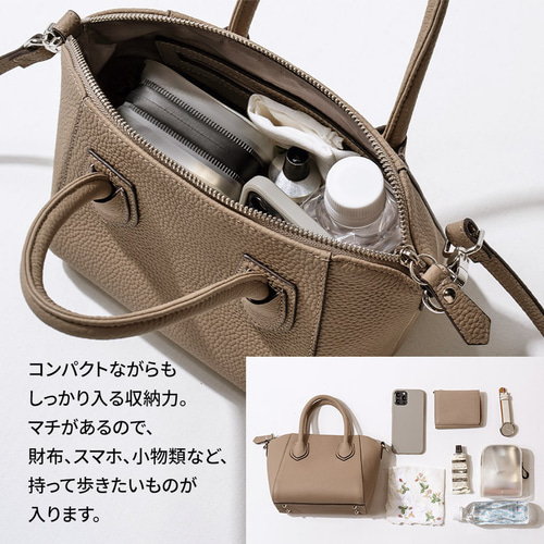 第3世代 Sサイズ 本革 2way ショルダーバッグ シルバー金具 第3世代 Sサイズ 本革 2way ショルダーバッグ シルバー金具