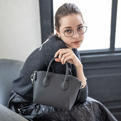 大人気の 本革 Sサイズ 第3世代 2way ブラック シルバー金具 トートバッグ スケートボード