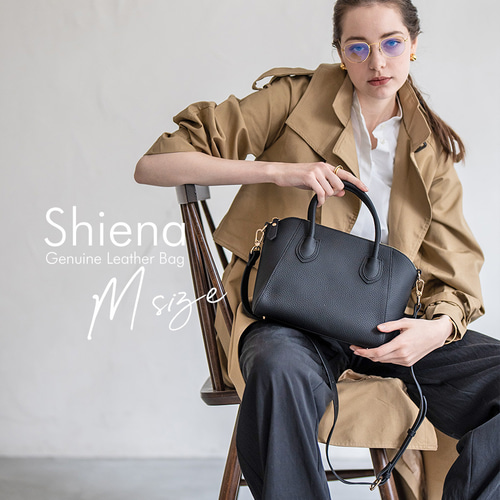 第2世代 Mサイズ 本革 2way ショルダーバッグ ゴールド金具