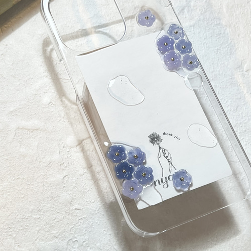 花陽のスマホケース Amazon.co.jp: iPhone XS Max ケース 手帳型 紫陽花柄 あじさい