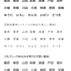 渋いフォントのネーム印　古印体　なまえハンコ　浸透印タイプ　はんこ　ハンコ　スタンプ　印鑑 2枚目の画像