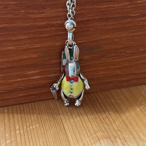 シルバーミルコ キーリング　SILVER MIRCO　 ラビット　キーホルダー SALE]シルバー925のチャームキーチェーン「ラビット