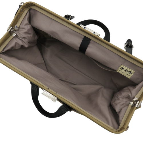 木和田 合成皮革（しわ合皮） No.1579「ダレスボストン」 日本製