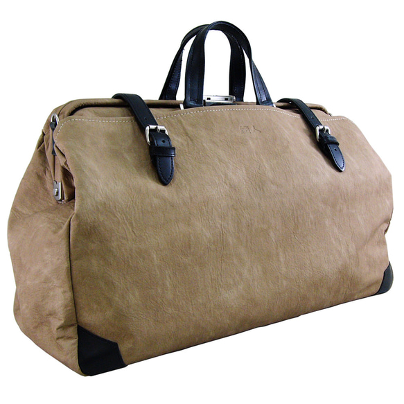 木和田 合成皮革（しわ合皮） No.1579「ダレスボストン」 日本製