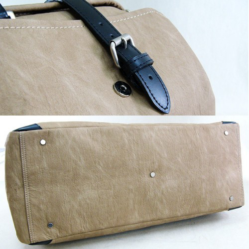 木和田 合成皮革（しわ合皮） No.1579「ダレスボストン」 日本製