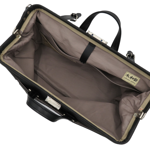 木和田 合成皮革（しわ合皮） No.1579「ダレスボストン」 日本製