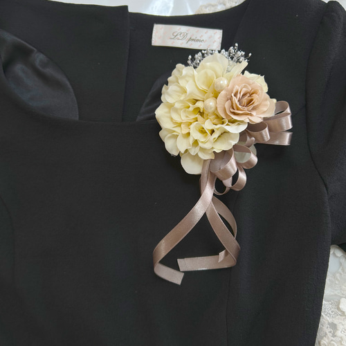 結婚式＊卒業＊入学式＊新作コサージュ＊薔薇とダリアのコサージュに 