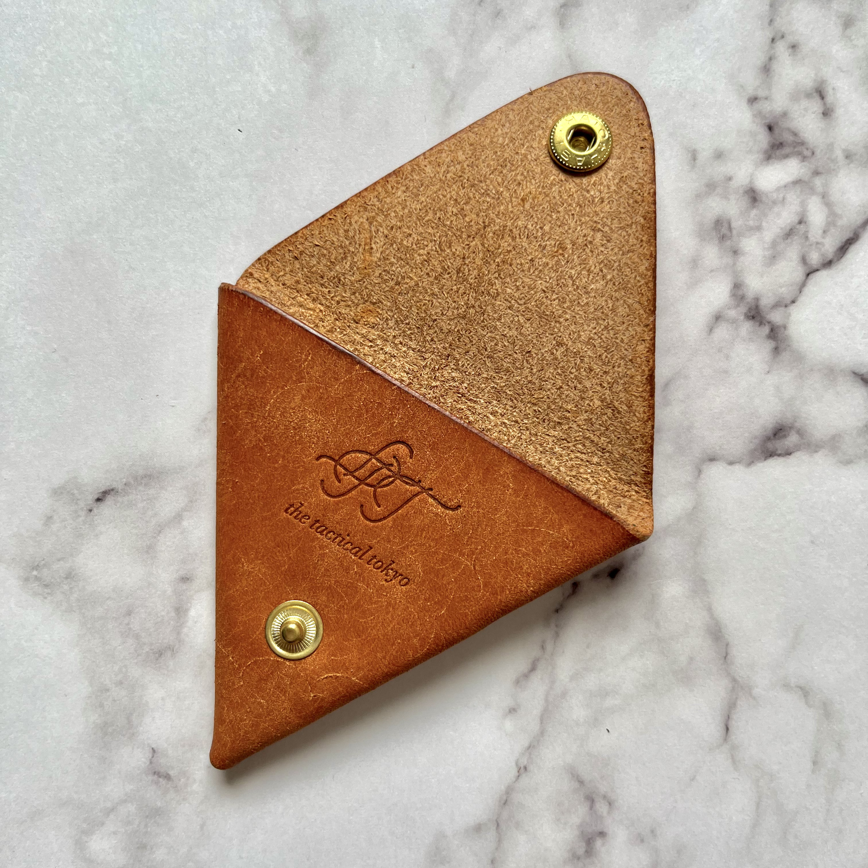 【イタリアンレザー】　コインケース ブラウン