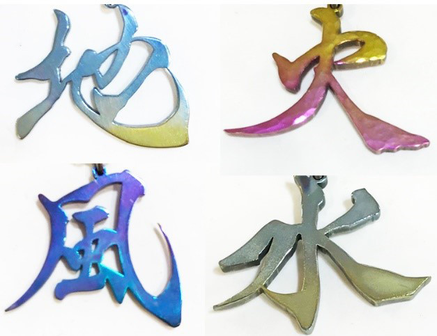 書アクセサリー　エレメント 　THE KAN®人に優しいオリジナルチタンアクセサリー