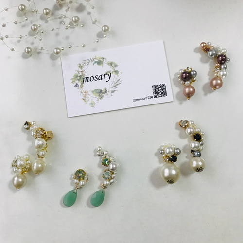 フォーマル.入学式.卒園式.入園式に…】2color*コットンパールと