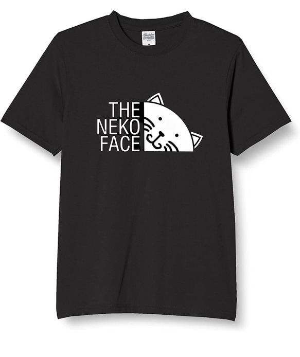 【Kirin】ノースフェイス THE NORTH FACE 猫Tシャツ　L シャレもん 猫 Tシャツ ネコ グッズ ねこ ( ザ ニャンコフェイス