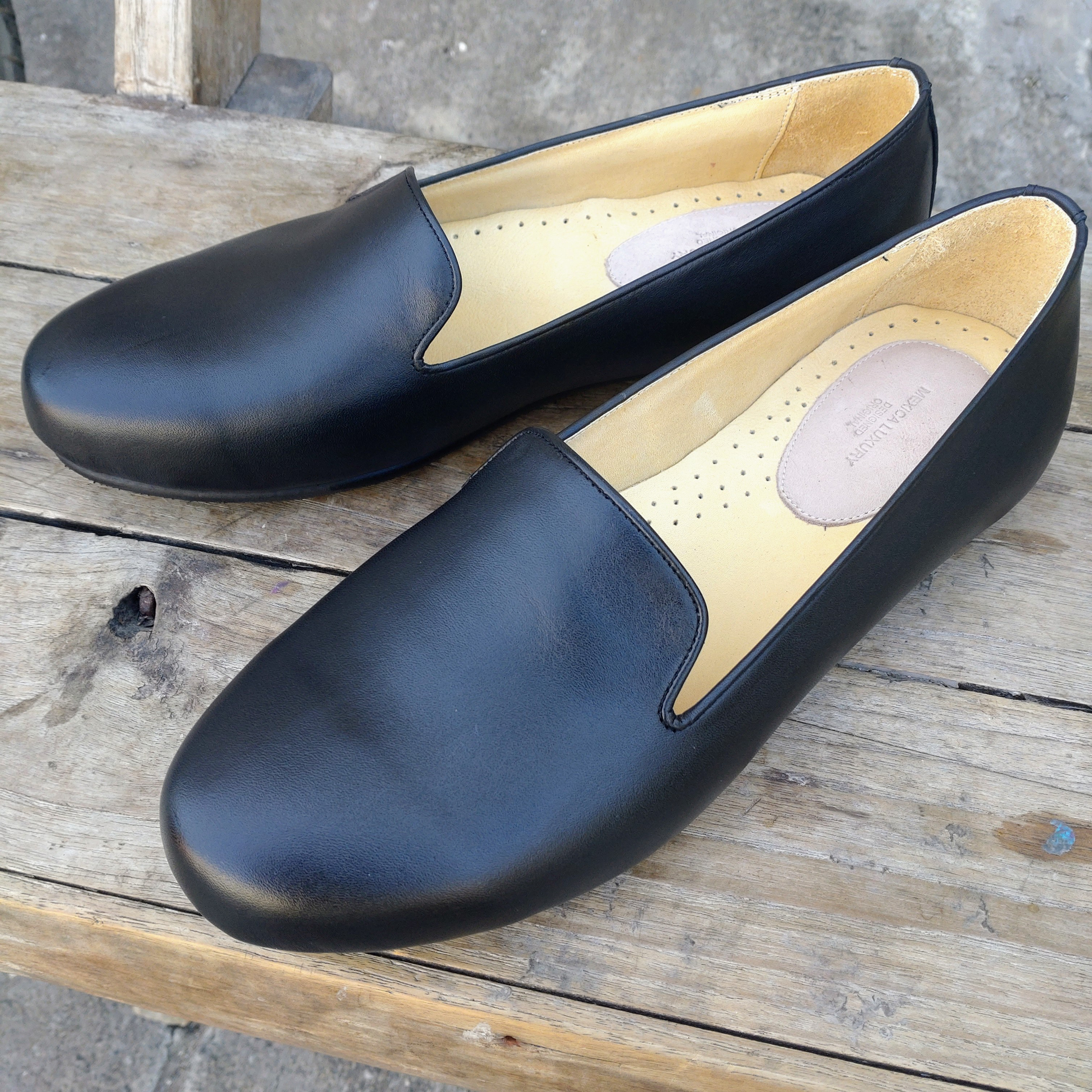 ★パンプス◇本革◇無料サイズ調整◇柔らかく履きやすい革◇色変更可能◇入園入学◇冠婚葬祭◇中敷アイボリー◇