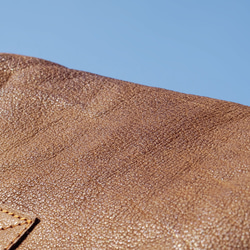 ハンドメイド レザー サイド リュック 牛革 サイド リュック ウーブンバッグ 自由奔放に生きる斜めリュック - モロッコ 砂漠 14枚目の画像