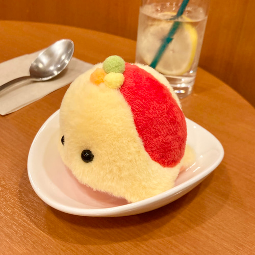 クジラ？のくぅたんぬいぐるみ オムライスver, ぬいぐるみ Tirayme 