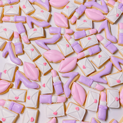 バレンタイン限定ミニアイシングクッキーのセット1袋 4枚目の画像