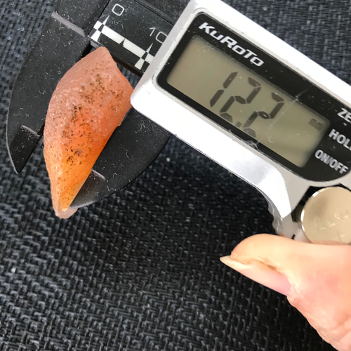 ゴビ石−1038 ゴビ瑪瑙 原石 オレンジ色 その他置物 KIKI 通販