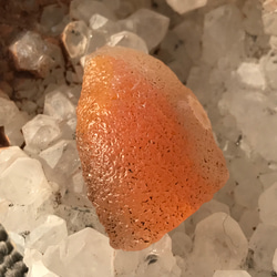 ゴビ石−1038 ゴビ瑪瑙　原石　オレンジ色 8枚目の画像