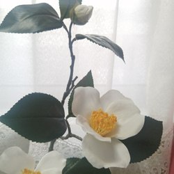 母親節促銷山茶花型日式佈置人造日式房間 第2張的照片