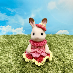 シルバニアファミリー お花のドレス その他人形 こはるの森 通販