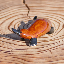 カモノハシ 置物（飴釉） 彫刻 セラミミック 通販 15305137｜Creema