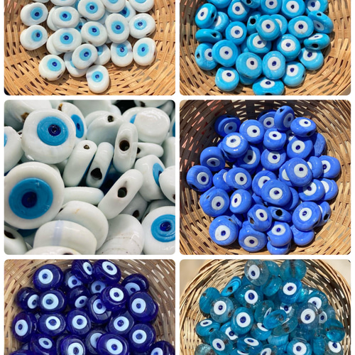 ☆新品☆ ナザールボンジュウ ハンドメイド パーツ / まとめ売り １００個 ☆新品☆ ナザールボンジュウ ハンドメイド パーツ / まとめ売り