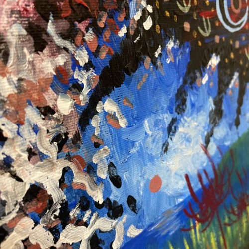 SALE ♡絵画(アクリル画 )閲覧ありがとうございました。終了致します。